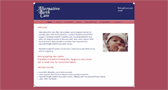 Desktop Screenshot of alternativebirthcare.com